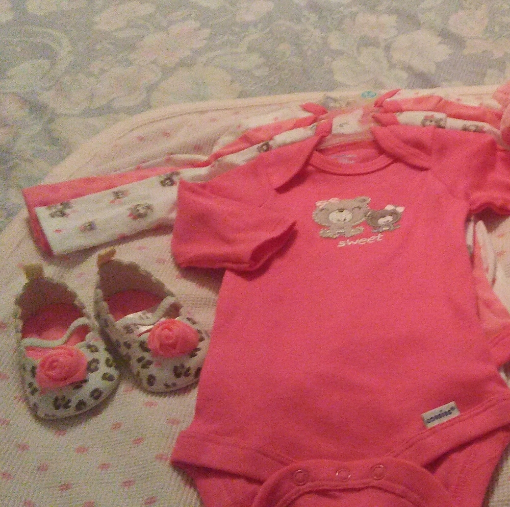 Long sleeve Onesies by Geber 3-6m